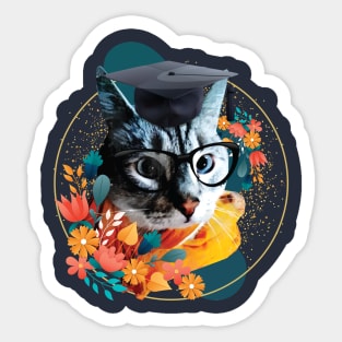 Sarcastic Shirt Funny Lucius cat Don’t Stress Meowt Best Short Sleeve Sticker